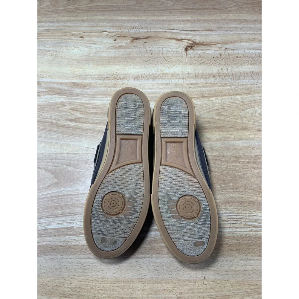 Ralph Lauren Men's Shoes~Polo Sport‎ Franz P Boat~Size 11D Brown Canvas